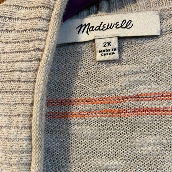 Women’s plus size Madewell Cartigan - Picture 2 of 4